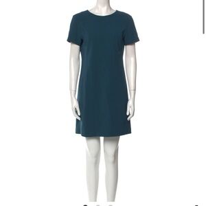 Theory Crew Neck Mini Dress